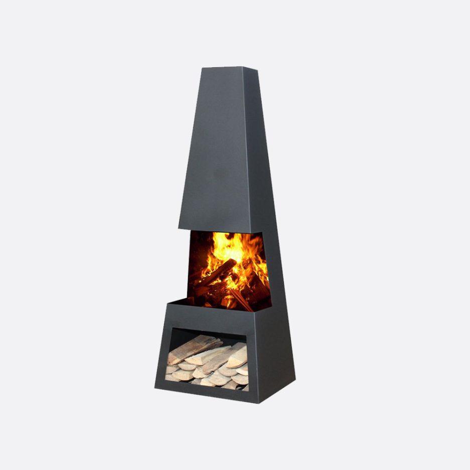 Monolite® Yaşam Çözümleri Soba, Açık Hava Sobası, Mangal, Barbekü, Lüks Barbekü, Bahçe Şömine, Şömine