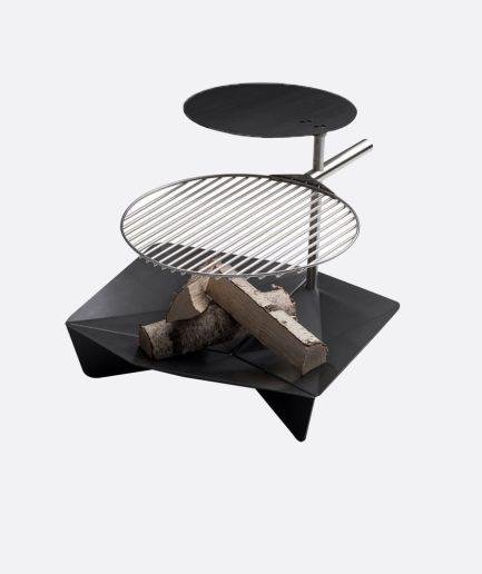 Monolite® Yaşam Çözümleri Ateş Çukuru, Mangal, Fire Pit, Bahçe Ateş, Odun Ateş Masası, Ateş Tablası, Barbekü, Odun Ateşi